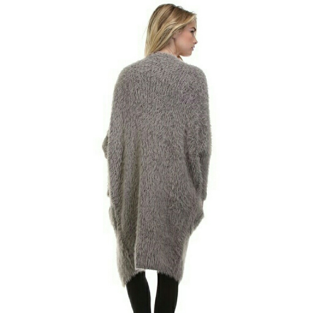 Snuggly Fuzzy Open Cardigan NWT NWT - image 2